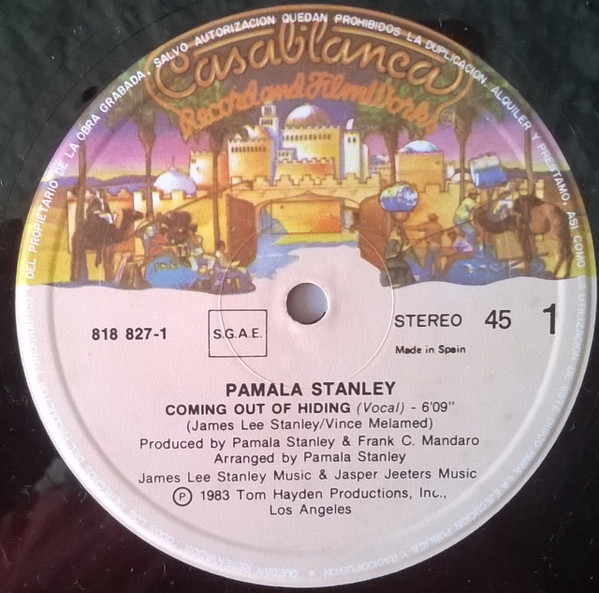 Pamala Stanley - Coming Out Of Hiding = Saliendo Del Escondite | Casablanca (818 827-1) - 3