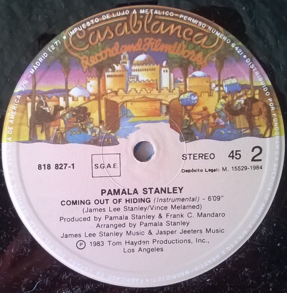 Pamala Stanley - Coming Out Of Hiding = Saliendo Del Escondite | Casablanca (818 827-1) - 4