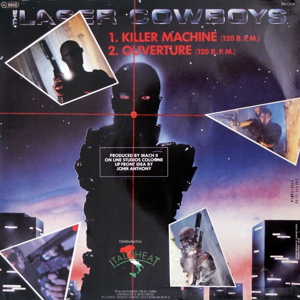 Laser-Cowboys - Killer Machine | Italoheat (ITH 008) - 2 Laser-Cowboys - Killer Machine | Italoheat (ITH 008) - 2