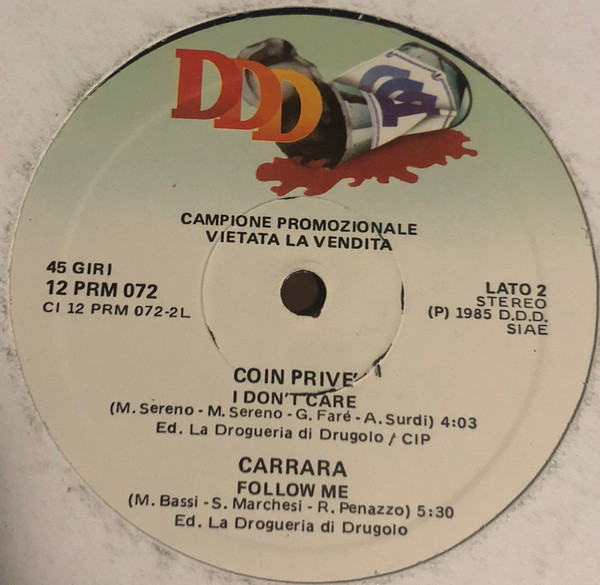 Various - Special For Dee Jays | DDD (12 PRM 072) - main
