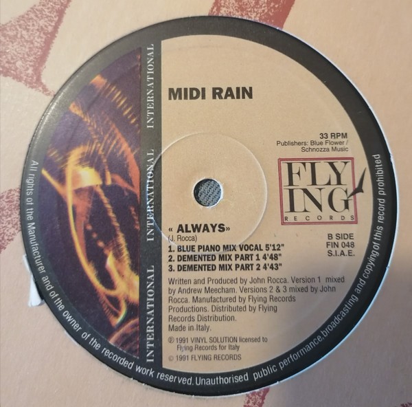 Midi Rain - Always | Flying International (FIN 048) - 2 Midi Rain - Always | Flying International (FIN 048) - 2