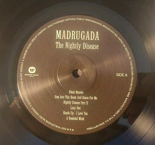 Madrugada - The Nightly Disease | Warner Music Norway (5054197117664) - 3