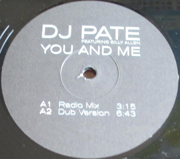 Pate No.1 Featuring Billy Allen - You And Me | Vibemusic Entertainment (none) - 3