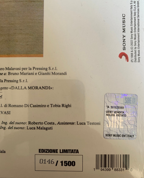 Lucio Dalla / Gianni Morandi - Dalla / Morandi | Sony Music (19439988331) - 3 Lucio Dalla / Gianni Morandi - Dalla / Morandi | Sony Music (19439988331) - 3