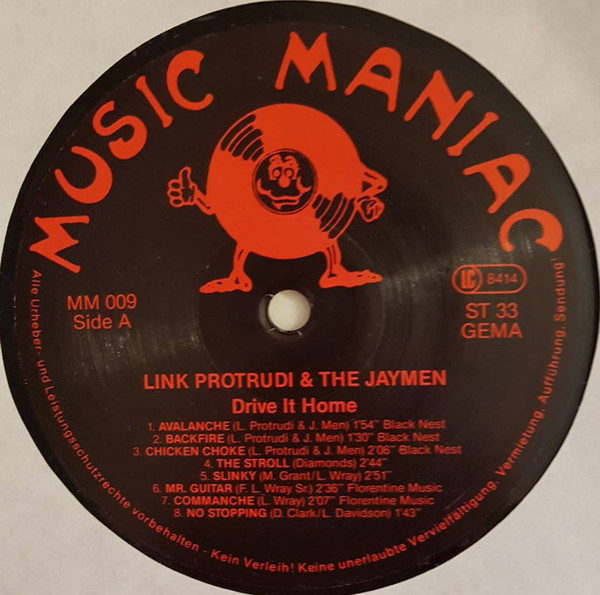 Link Protrudi And The Jaymen - Drive It Home! | Music Maniac Records (MM 009) - 3 Link Protrudi And The Jaymen - Drive It Home! | Music Maniac Records (MM 009) - 3