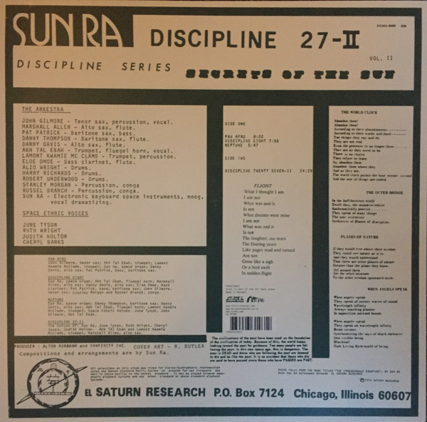 The Sun Ra Arkestra - Discipline 27-II | Strut (STRUT146LP) - 2