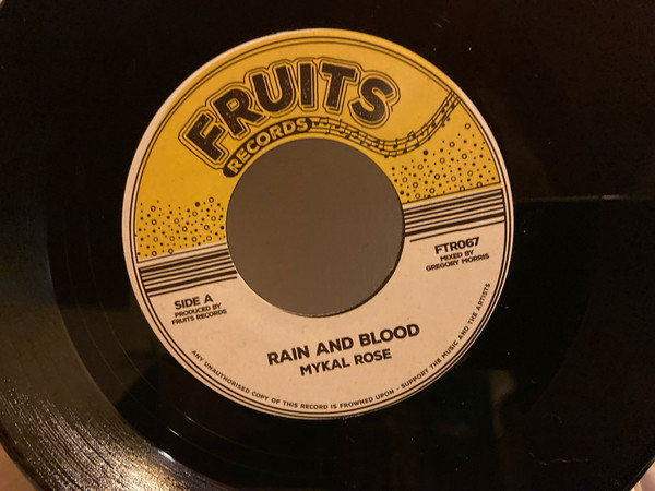 Michael Rose / The 18th Parallel Meets Topp Brass - Rain And Blood / Red Sky | Fruits Records (FTR067) - 2 Michael Rose / The 18th Parallel Meets Topp Brass - Rain And Blood / Red Sky | Fruits Records (FTR067) - 2