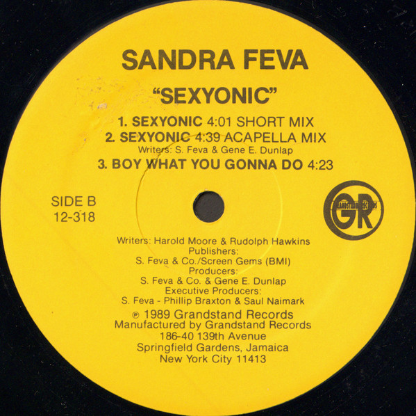 Sandra Feva - Sexyonic | Grandstand Records (12-318) - 2 Sandra Feva - Sexyonic | Grandstand Records (12-318) - 2