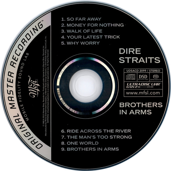 Dire Straits - Brothers In Arms | Mobile Fidelity Sound Lab (UDSACD 2099) - 3