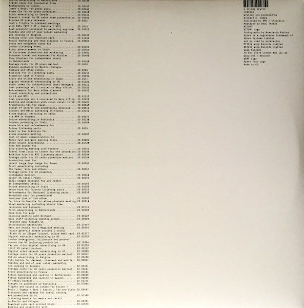 Aphex Twin - Syro | Warp Records (WARPLP247) - 3