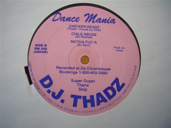 DJ Chip / DJ Thadz - Untitled | Dance Mania (DM 255) - 2