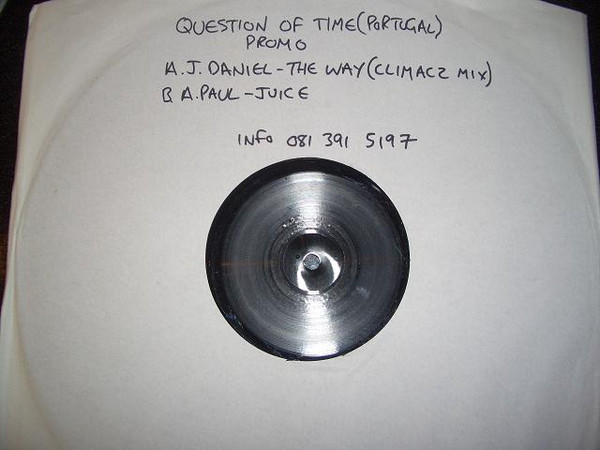 J Daniel / A. Paul - The Way / Juice | Question Of Time (QOT 001) - main