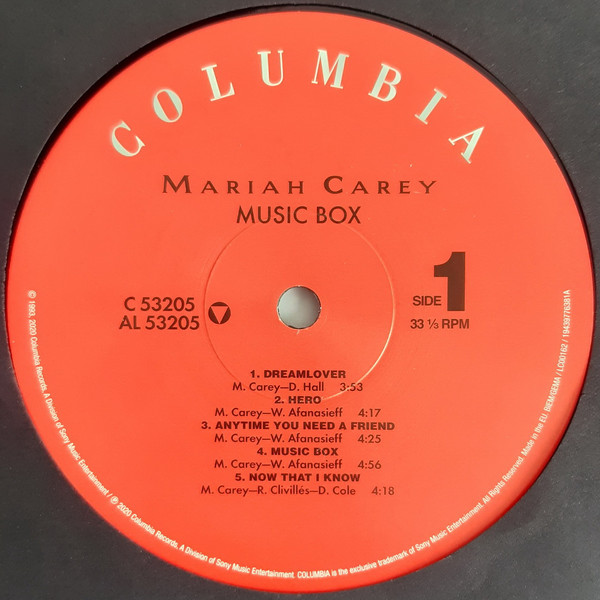 Mariah Carey - Music Box | Columbia (19439776381) - 2