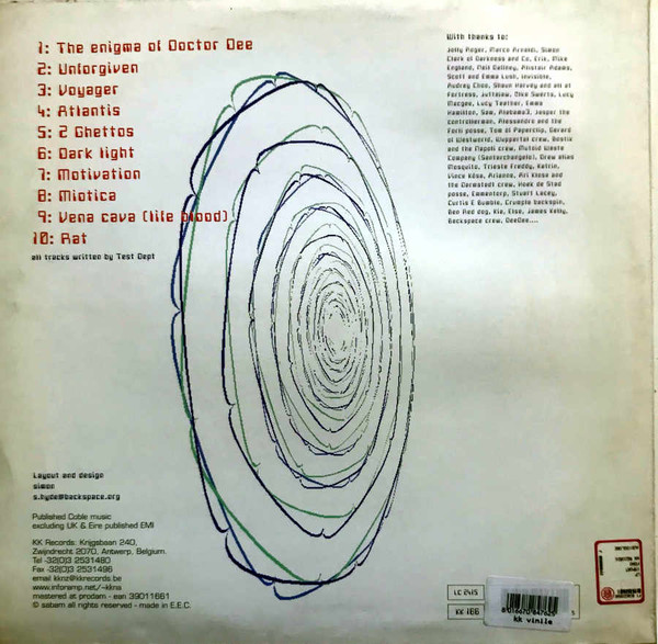Test Dept. - Tactics For Evolution | KK Records (KK 166) - 2 Test Dept. - Tactics For Evolution | KK Records (KK 166) - 2