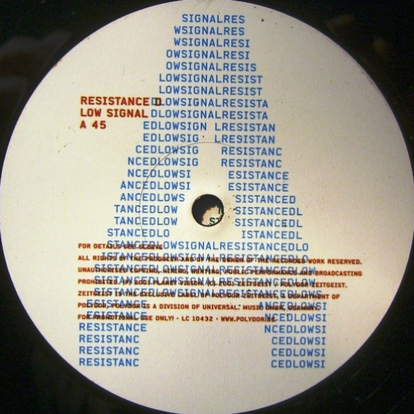 Resistance D - Low Signal | Zeitgeist (none) - 3