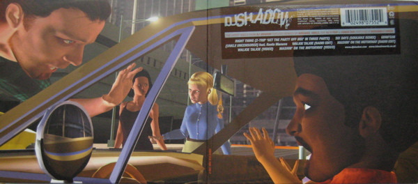 DJ Shadow - Mashin' On The Motorway / Walkie Talkie | Island Records Group (CIDDV 818) - 4