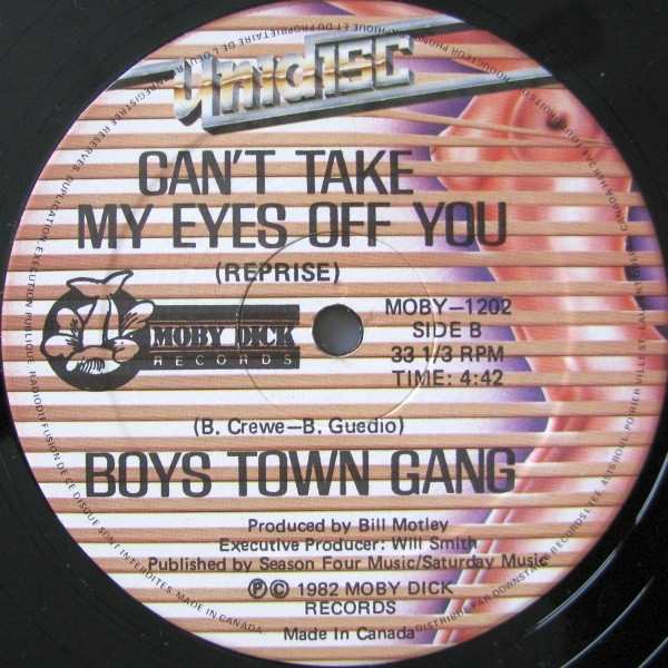 Boys Town Gang - Can't Take My Eyes Off You (12") [Vinyl] | Unidisc (MOBY-1202) - 2