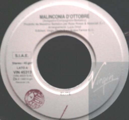 Élite - Malinconia D'Ottobre | Virgin (VIN 45313) - 4