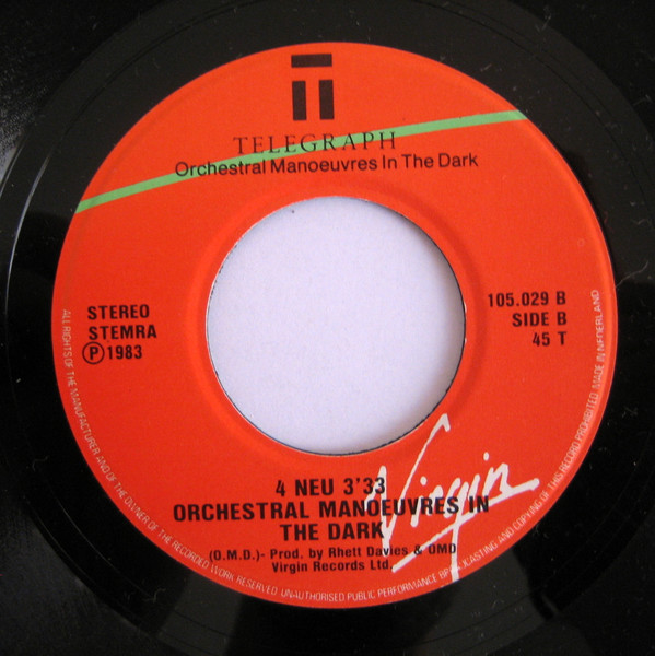 Orchestral Manoeuvres In The Dark - Genetic Engineering | Virgin (105.029) - 4 Orchestral Manoeuvres In The Dark - Genetic Engineering | Virgin (105.029) - 4