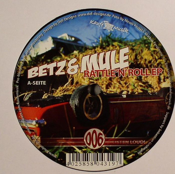 Betz & Mule - Rattle 'N' Roll EP | Kaufe Musik (KAUFEMUSIK006)