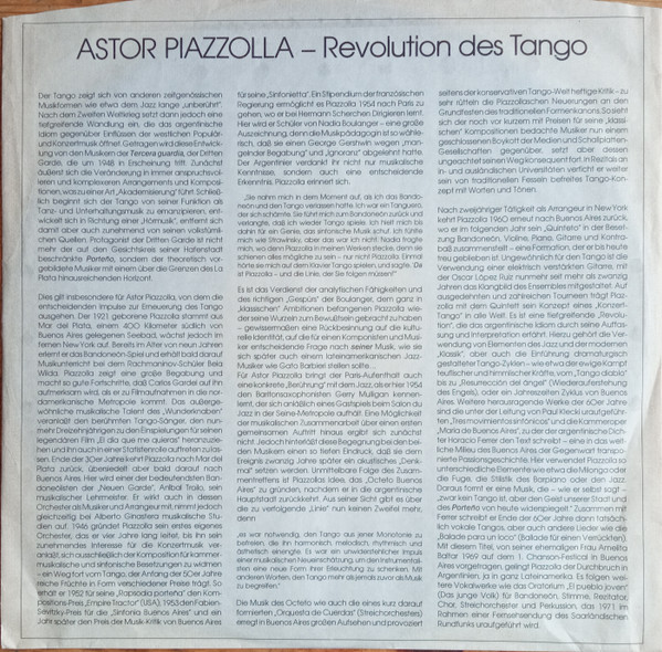 Astor Piazzolla Y Su Quinteto Tango Nuevo - Live In Wien Vol. 1 | Messidor (115916) - 3 Astor Piazzolla Y Su Quinteto Tango Nuevo - Live In Wien Vol. 1 | Messidor (115916) - 3