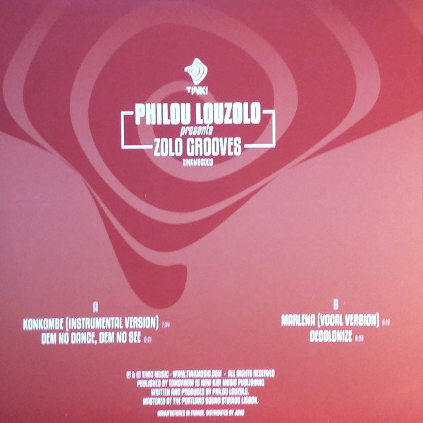 Philou Louzolo - Presents Zolo Grooves | TINK! Music (TINKMSC003V) - 2