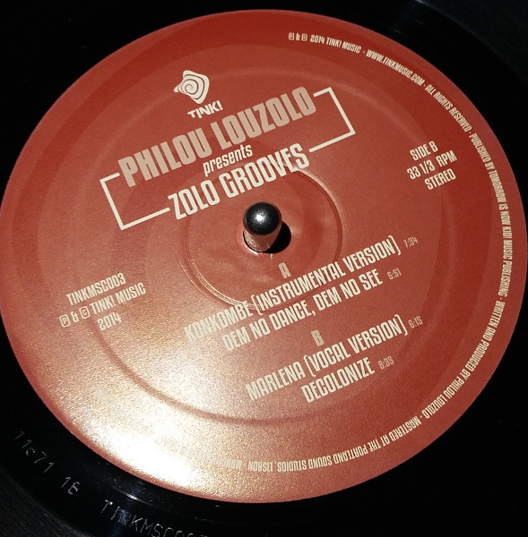 Philou Louzolo - Presents Zolo Grooves | TINK! Music (TINKMSC003V) - 4
