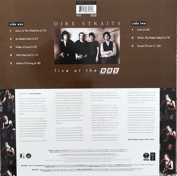 Dire Straits - Live At The BBC | Vertigo (528 323-1) - 2 Dire Straits - Live At The BBC | Vertigo (528 323-1) - 2