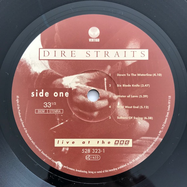 Dire Straits - Live At The BBC | Vertigo (528 323-1) - 3 Dire Straits - Live At The BBC | Vertigo (528 323-1) - 3