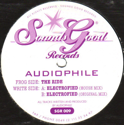 Audiophile - The Ride | Sounds Good Records (SGR 009) - main Audiophile - The Ride | Sounds Good Records (SGR 009) - main