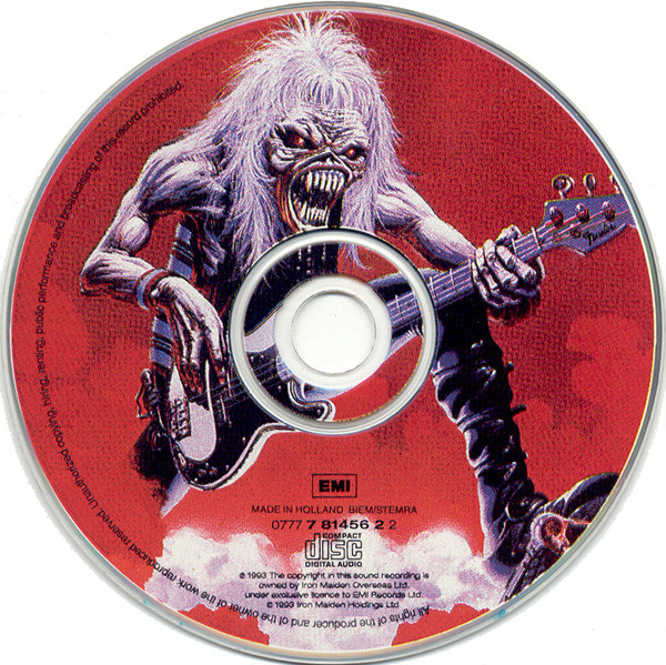 Iron Maiden - A Real Live One | EMI (0777 7 81456 2 2) - 3