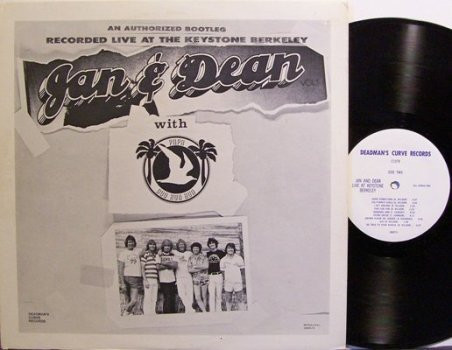 Jan & Dean With Papa Doo Run Run - Recorded Live At The Keystone Berkeley | Deadman's Curve Records (3988579) - main Jan & Dean With Papa Doo Run Run - Recorded Live At The Keystone Berkeley | Deadman's Curve Records (3988579) - main