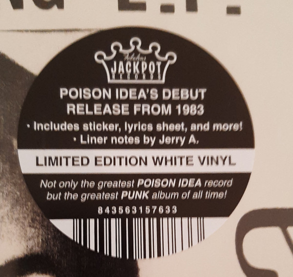 Poison Idea - Pick Your King E.P. | Jackpot Records (JPR-055) - 4 Poison Idea - Pick Your King E.P. | Jackpot Records (JPR-055) - 4