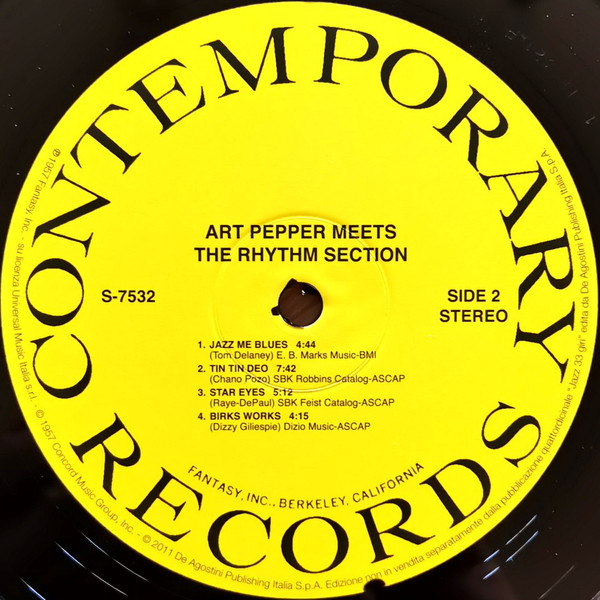 Art Pepper - Art Pepper Meets The Rhythm Section | Contemporary Records (S7532) - 4