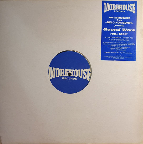 Jon Abruzzese - Final Draft | Morehouse Records (MRH 9703)