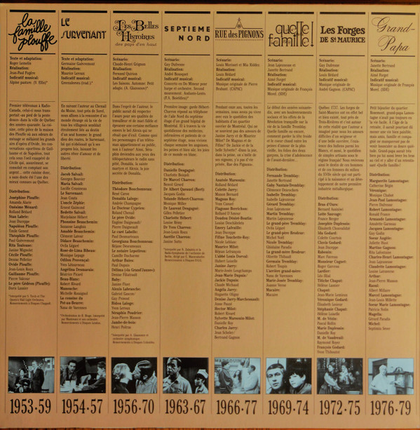 Various - Les Grands Thèmes de Nos Téléromans Hier à Aujourd'hui [Vinyl] | Les Entreprises Radio-Canada (SP002) - 2