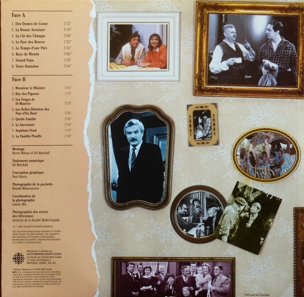 Various - Les Grands Thèmes de Nos Téléromans Hier à Aujourd'hui [Vinyl] | Les Entreprises Radio-Canada (SP002) - 4