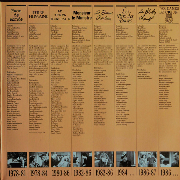 Various - Les Grands Thèmes de Nos Téléromans Hier à Aujourd'hui [Vinyl] | Les Entreprises Radio-Canada (SP002) - 3