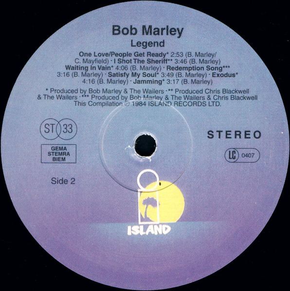 Bob Marley & The Wailers - Legend (The Best Of Bob Marley And The Wailers) | Island Records (none) - 4