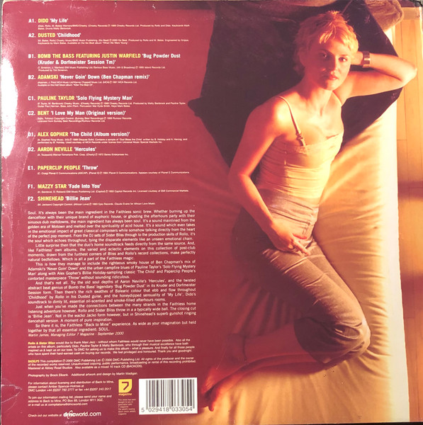 Various - Back To Mine Faithless | DMC (BACKLP5) - 2 Various - Back To Mine Faithless | DMC (BACKLP5) - 2