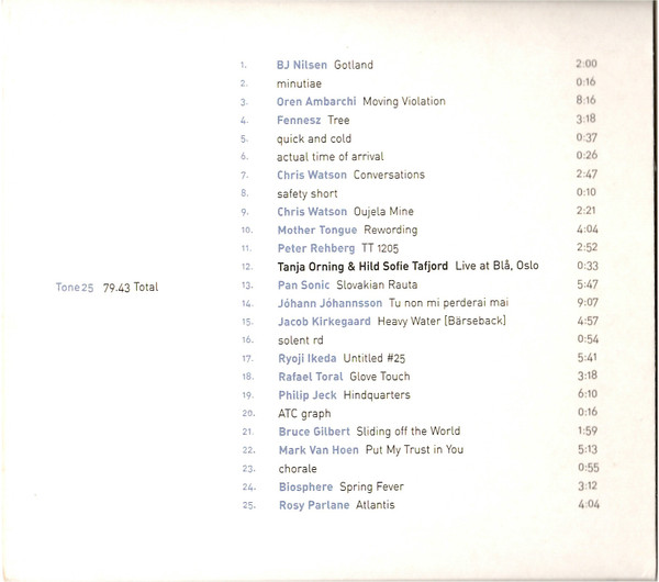 Various - Touch 25 | Touch (Tone 25) - 2