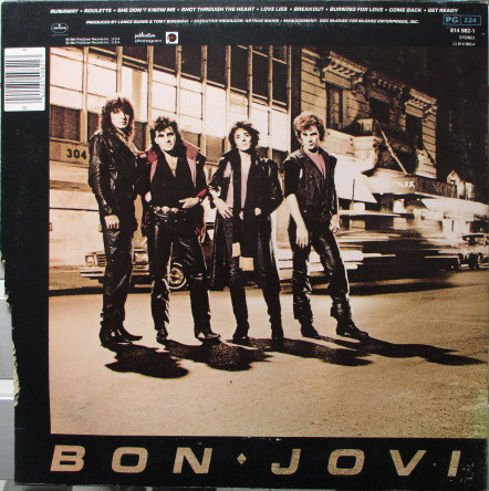 Bon Jovi - Bon Jovi | Mercury (814 982-1) - 2 Bon Jovi - Bon Jovi | Mercury (814 982-1) - 2