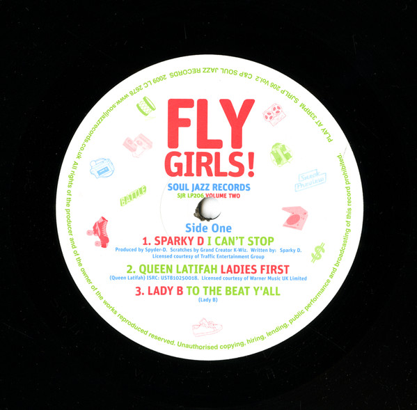 Various - Fly Girls! (B-Boys Beware: Revenge Of The Super Female Rappers!) (Volume 2) | Soul Jazz Records (SJR LP206 VOL.2) - 4