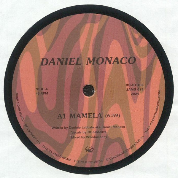 Daniel Monaco - Mamela | Rush Hour Store Jams (RH-STORE JAMS 028) - 2