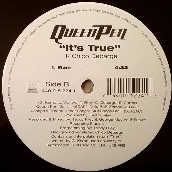 Queen Pen - It's True | Motown (440 015 224-1) - 3
