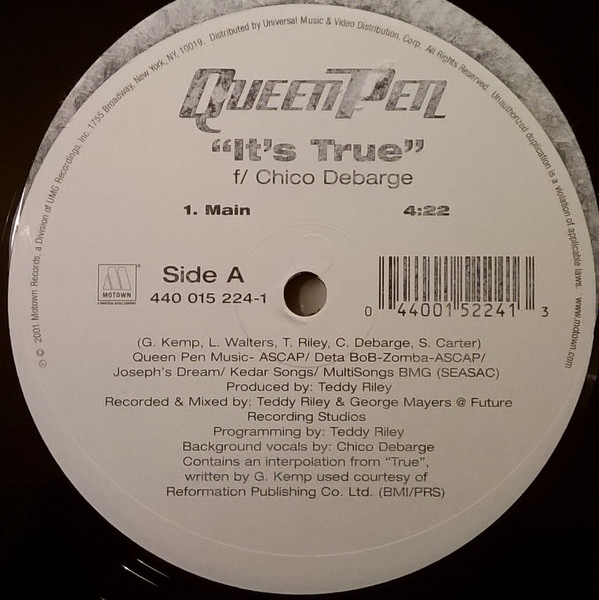 Queen Pen - It's True | Motown (440 015 224-1) - 2