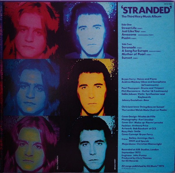 Roxy Music - Stranded | Polydor (2310 550) - 3