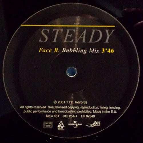 QC - Steady | On Records (015 254-1) - 3