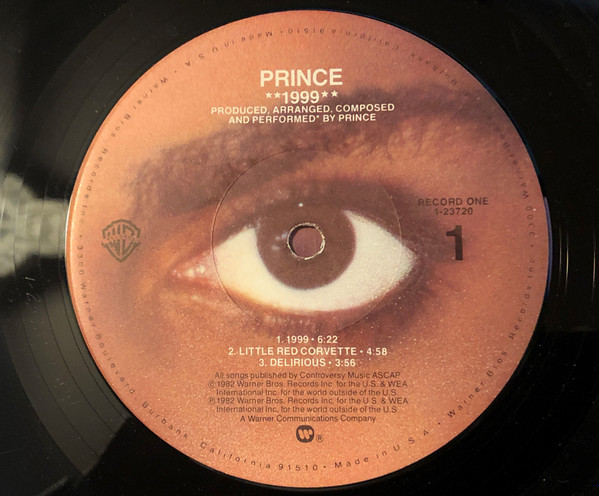 Prince - 1999 | Warner Bros. Records (9 23720-1 F) - 3