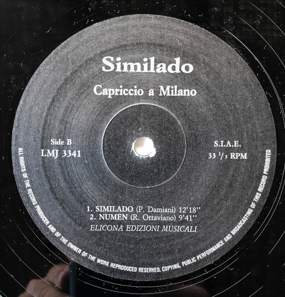 Similado - Capriccio A Milano | Elicona Edizioni Musicali (LMJ 3341) - 4 Similado - Capriccio A Milano | Elicona Edizioni Musicali (LMJ 3341) - 4